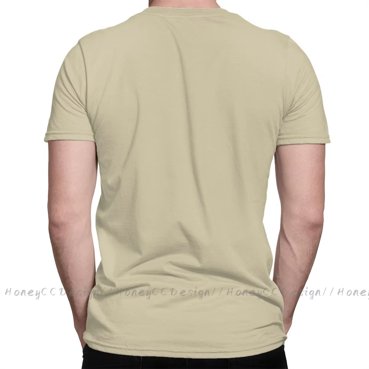 Boîte de T-Shirt noir pour hommes