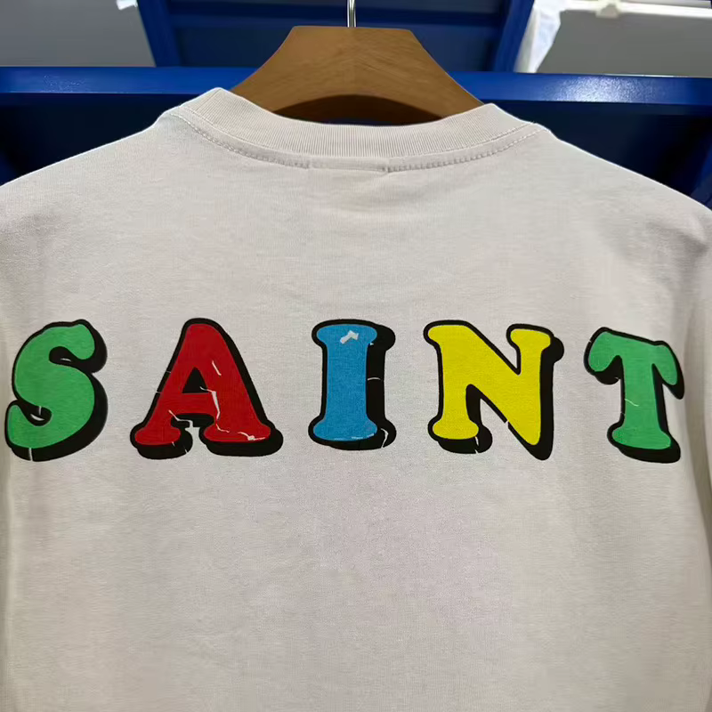 T-shirt Homme Oversize en Coton Blanc Ciment de Qualité Supérieure