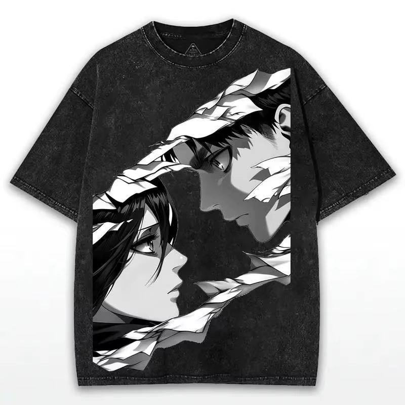 Levi Ackerman Attack On Titan T-shirt graphique pour hommes