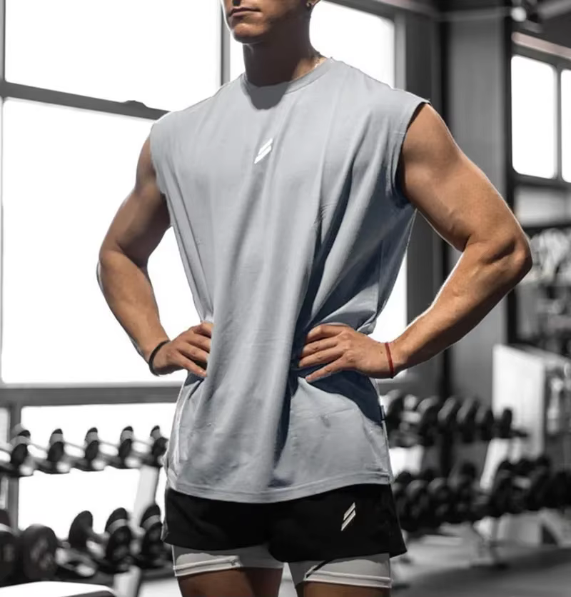 T-shirt sans manches pour hommes