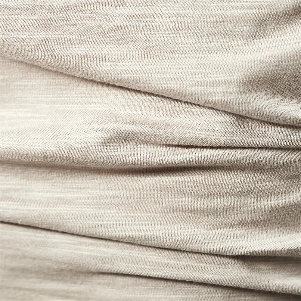 T-shirt Henley à manches courtes pour homme