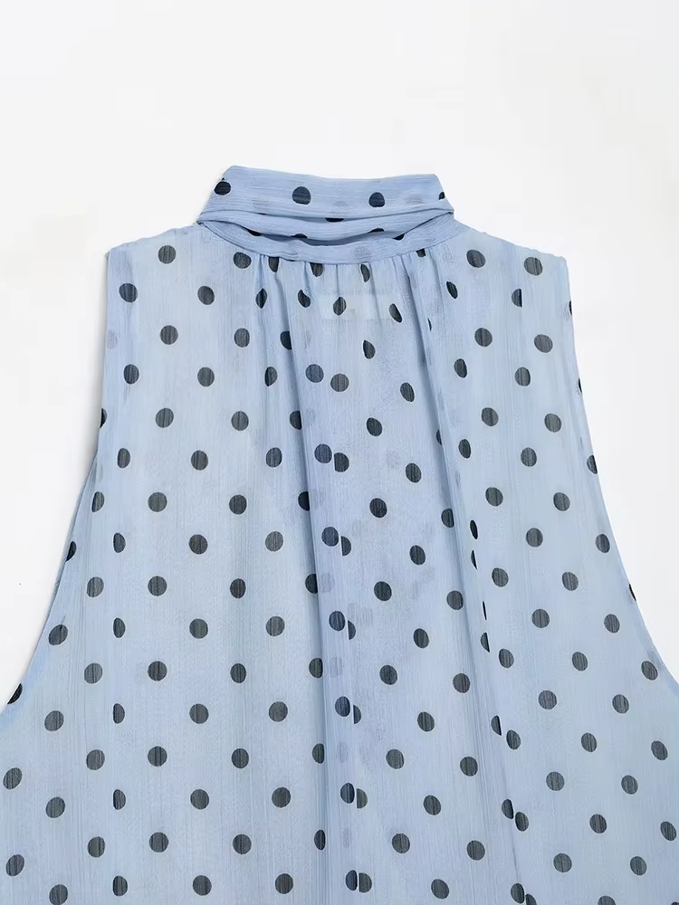 Hauts à pois pour femmes