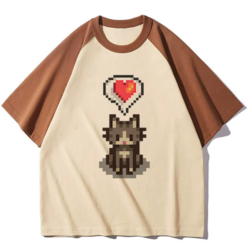 Stardew Valley t-shirt femmes classique psychédélique rétro Y2k Pop Culture chemise hip hop coloré gothique respirant numérique