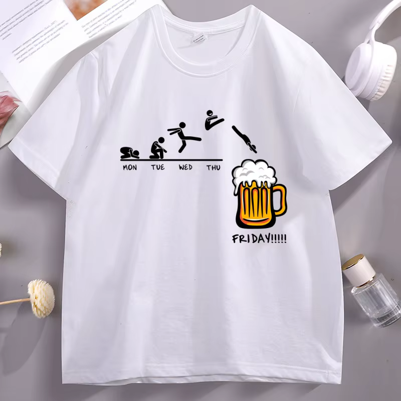 Ce gars a besoin d'une bière T-shirt drôle amateur