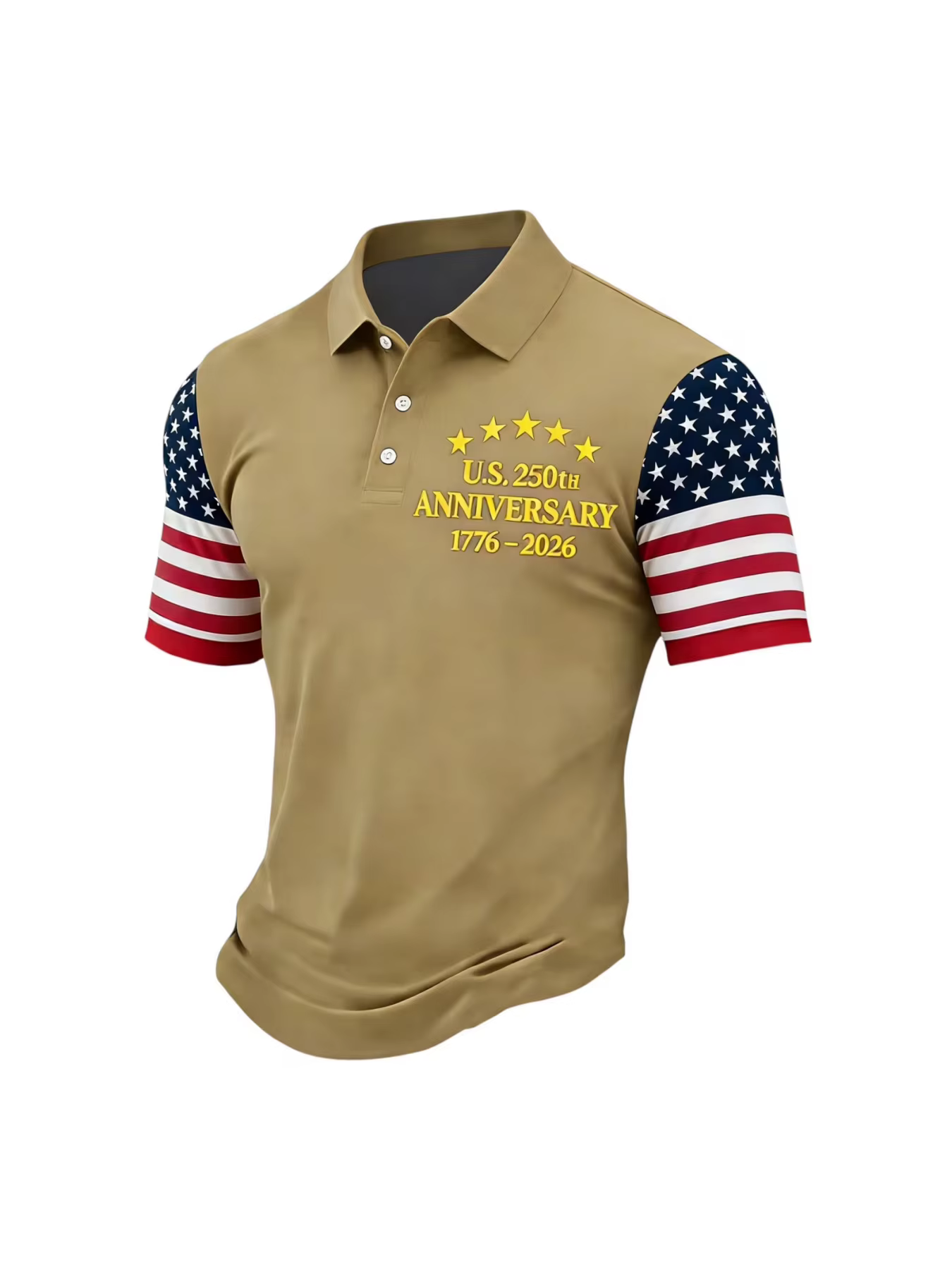 Polo patriotique USA pour homme