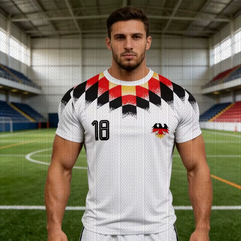 T-shirt d'été pour hommes Allemagne
