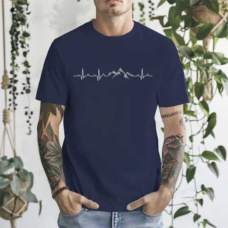 T-shirts graphiques pour l'alpinisme