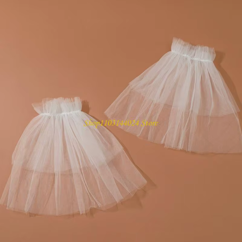 N5ke Summer Women Lace Sleeve Wedding Party mariée