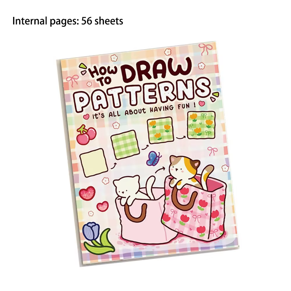 Livre de coloriage : Comment dessiner des motifs