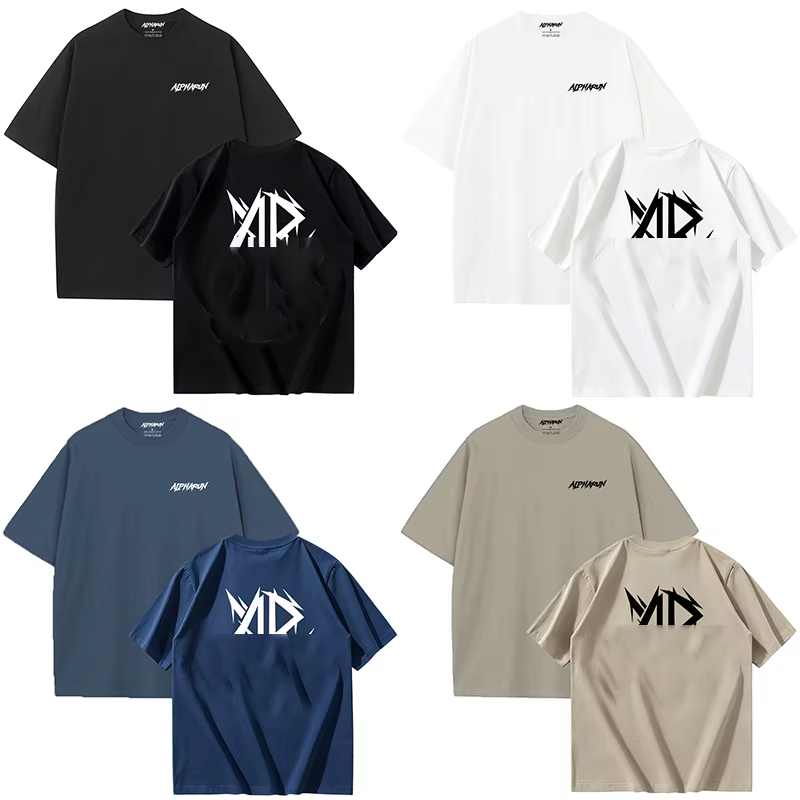 T-shirts en coton imprimés personnalisables