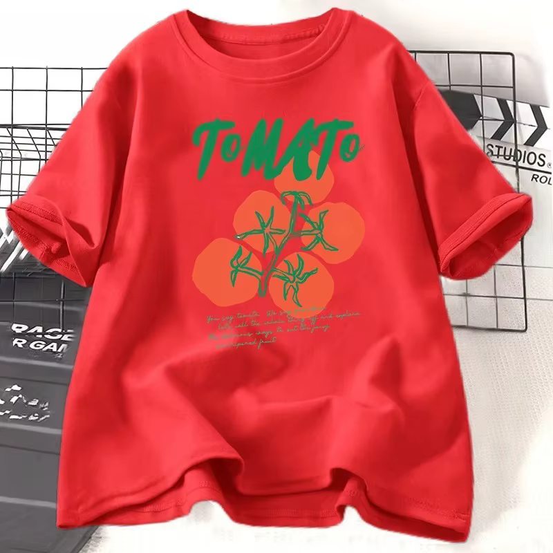 T-Shirt tomate été jardin