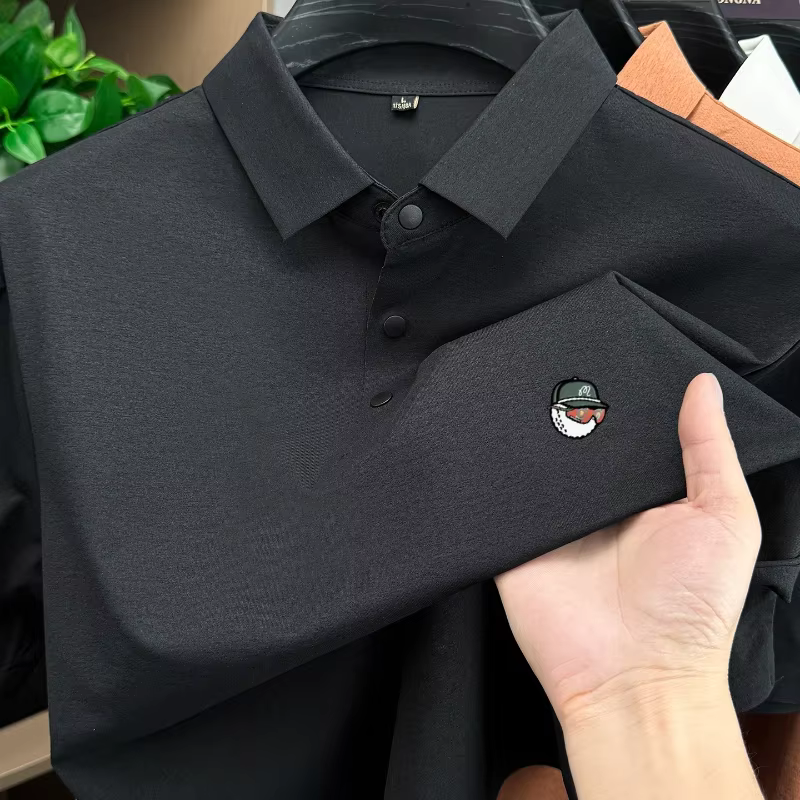 Polo de golf à manches courtes pour hommes