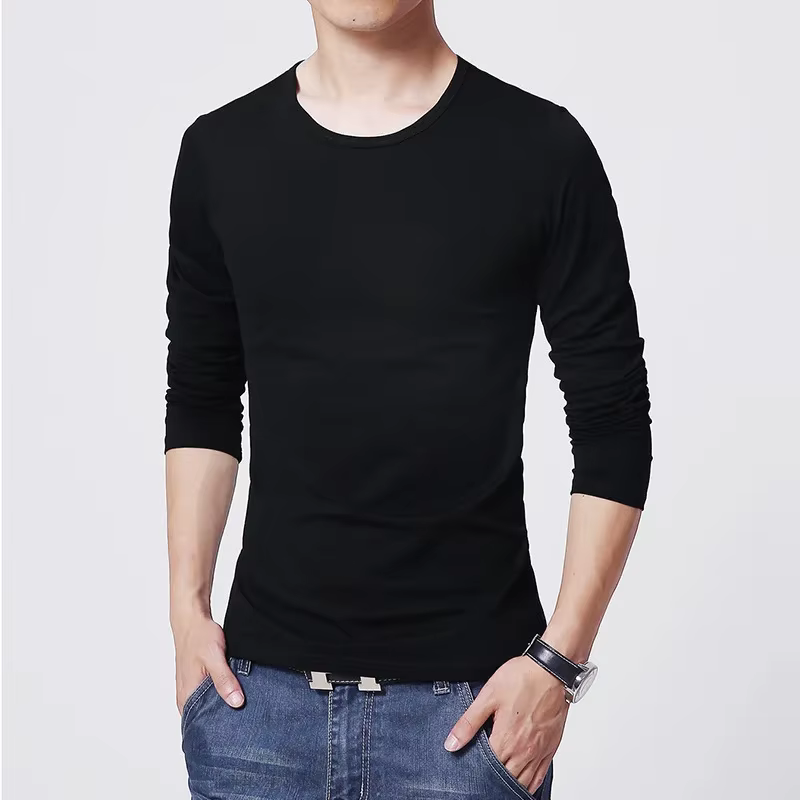 T-shirts Homme Nouveauté 2026 MRMT – T-shirt Slim à Manches Longues