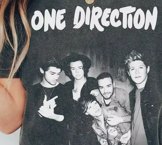 Chemise vintage One Direction Pop Music