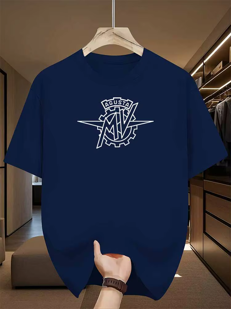 Mv Agusta t-shirt hommes 100% fibre de polyester vêtements de sport faciles à nettoyer adapté aux