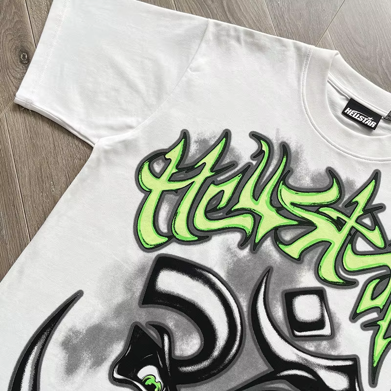 T-shirt à manches courtes avec imprimé graffiti Reach Your Inner Peace de HellStar Studios