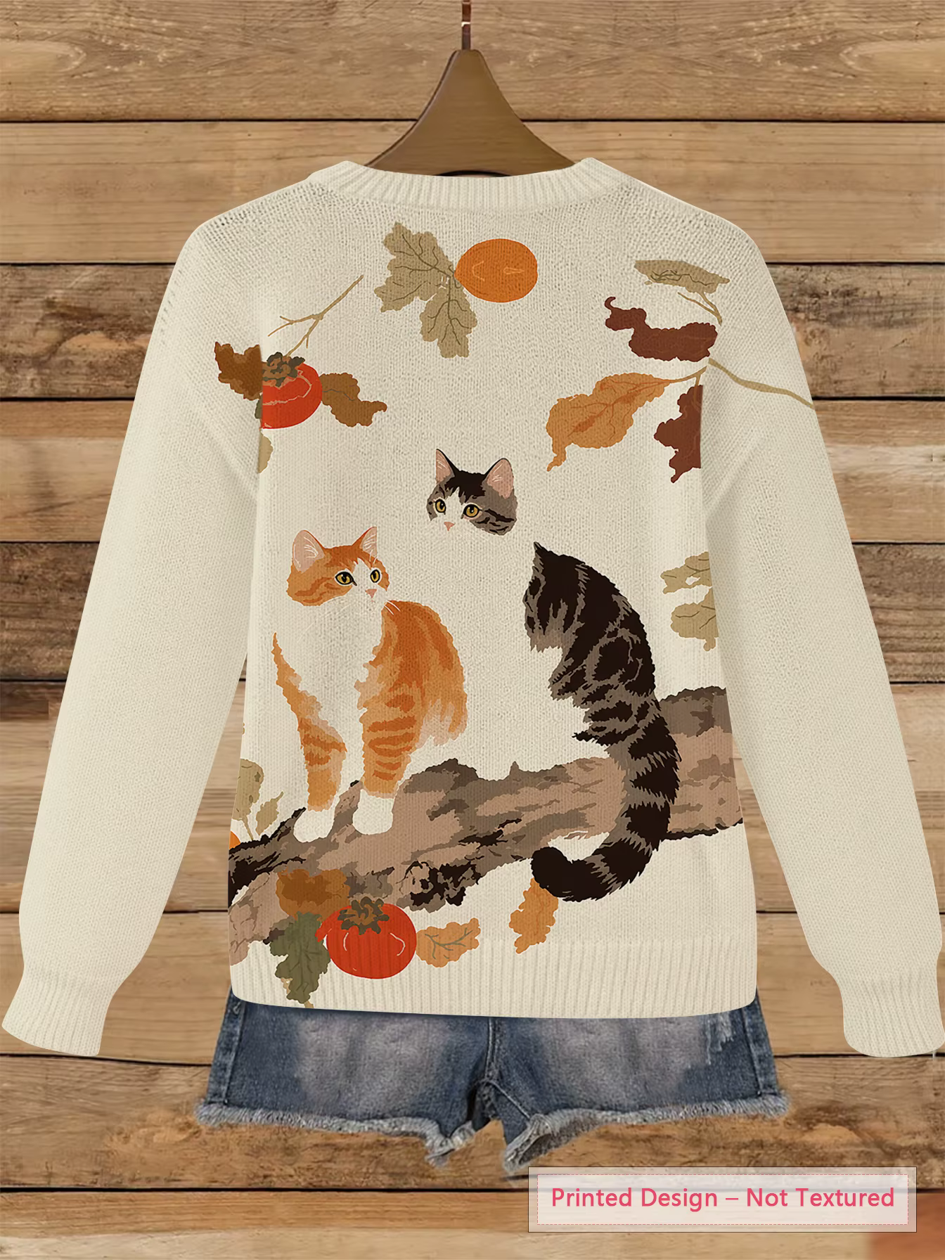 Pull à col rond pour l'automne et l'hiver