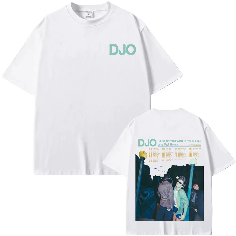 T-shirts Djo Back on You World Tour 2026 Joe Keery Nouveaux