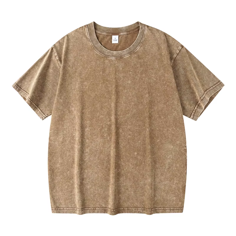 T-shirt à manches courtes en coton épais