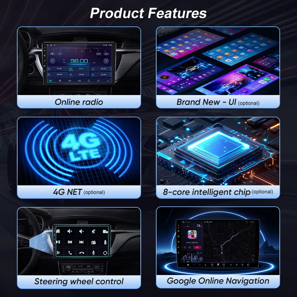 Android 16 Carplay Car pour Volkswagen POLO 5 2008 - 2020 Autoradio Stéréo Lecteur Multimidia GPS Navigation