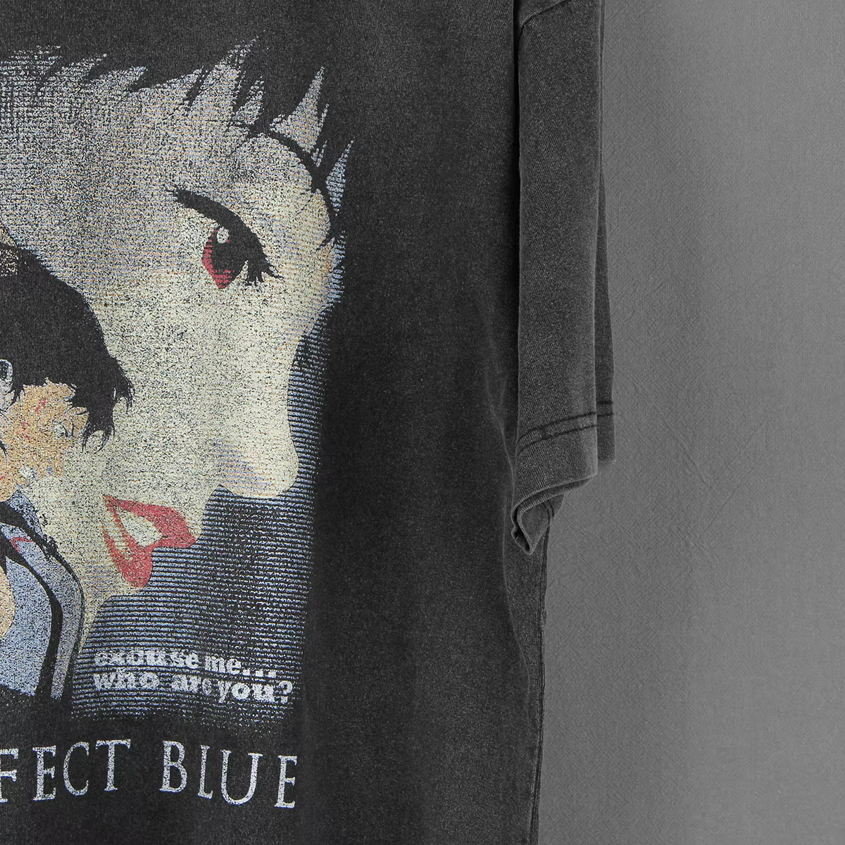T-Shirt bleu parfait Anime japonais Satoshi Kon paprika millénaire actrice Tokyo parrainers hommes femmes chemise à manches courtes