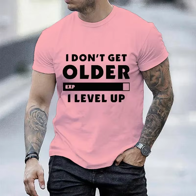 T-shirt décontracté à manches courtes pour hommes