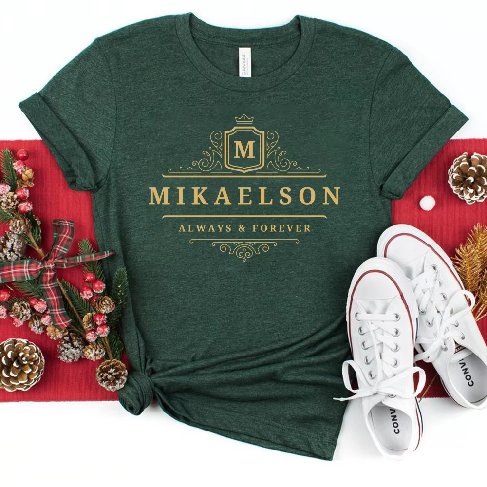 T-shirt journal des Vampire Mikaelson, Always and Forever, Original, Fans
