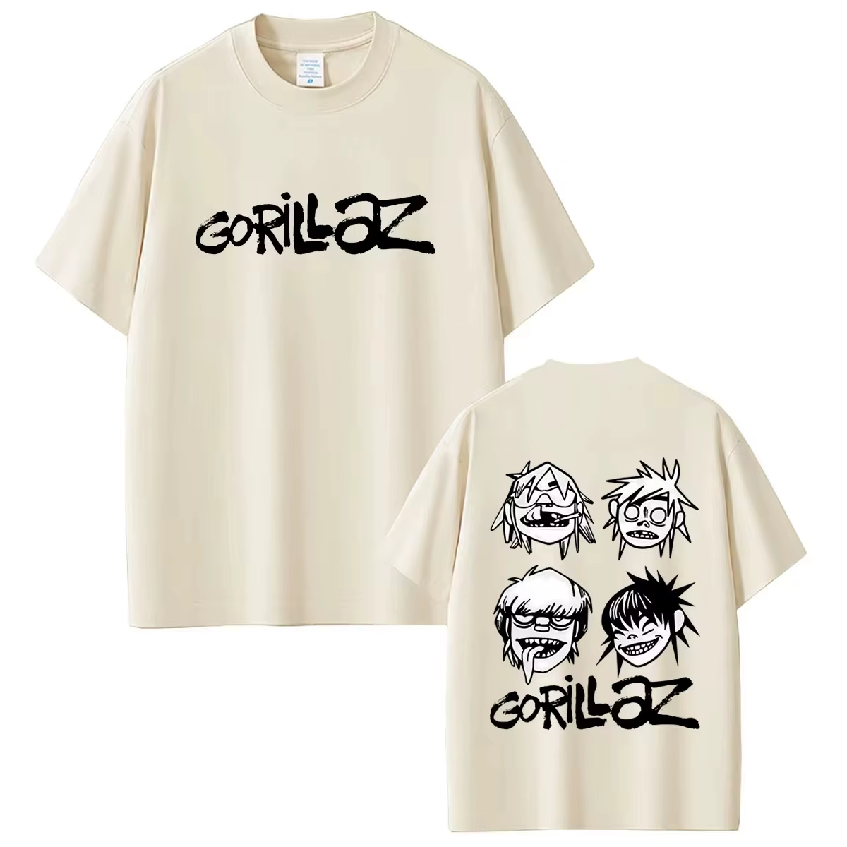 T-shirt de la groupe de rock Gorillaz