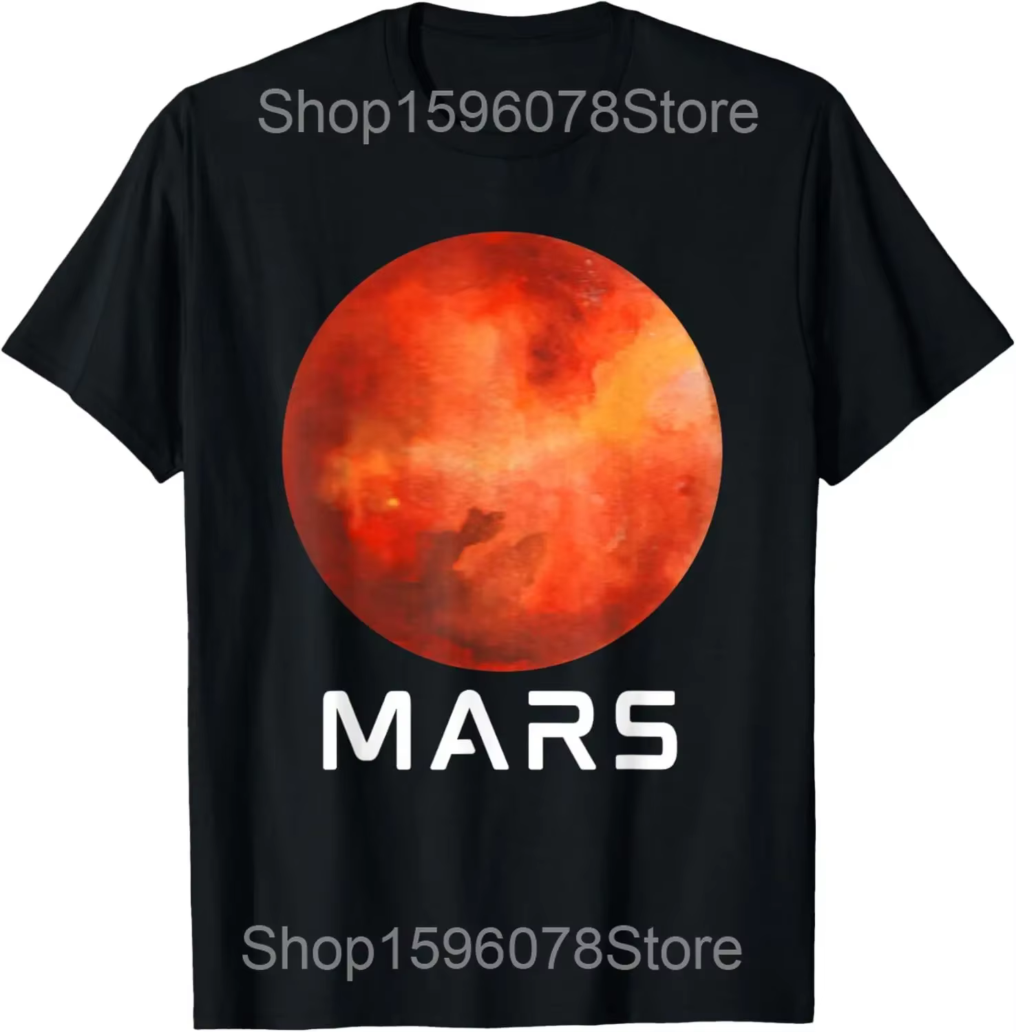 Drôle marche astronautes Spaceman planètes espace t-shirts hommes Humor astronautes t-shirt à manches courtes unisexe vêtements amples
