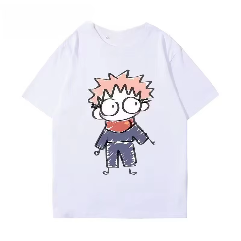 T-shirt Jujutsu Kaisen 2026 été Itadori Yuji pour homme