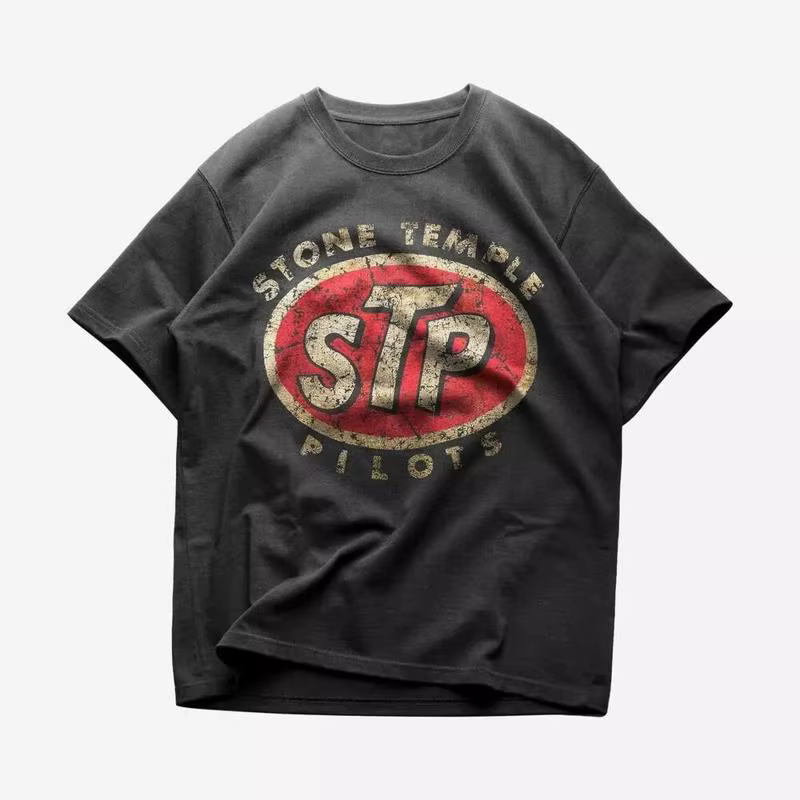 Stone Temple Pilots Stp Logo t-shirt en détresse pleine taille S 5Xl