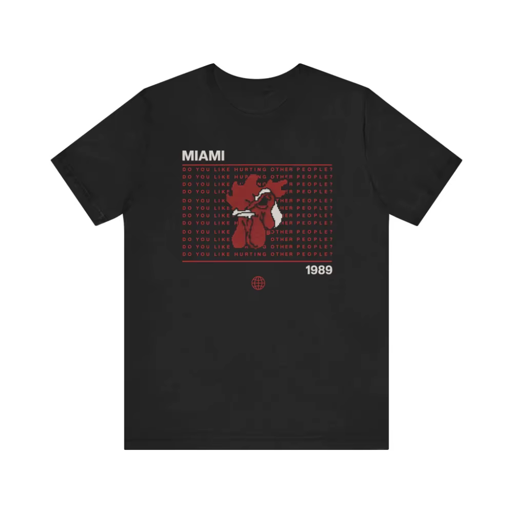 T-shirt graphique Miami Hotline