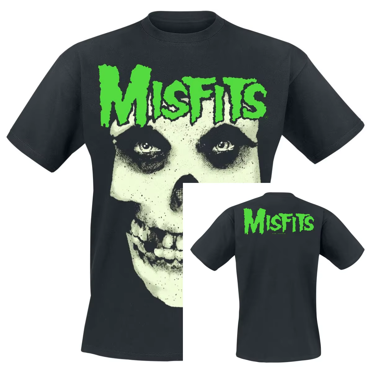 T-shirt unisexe en coton Misfits à manches courtes