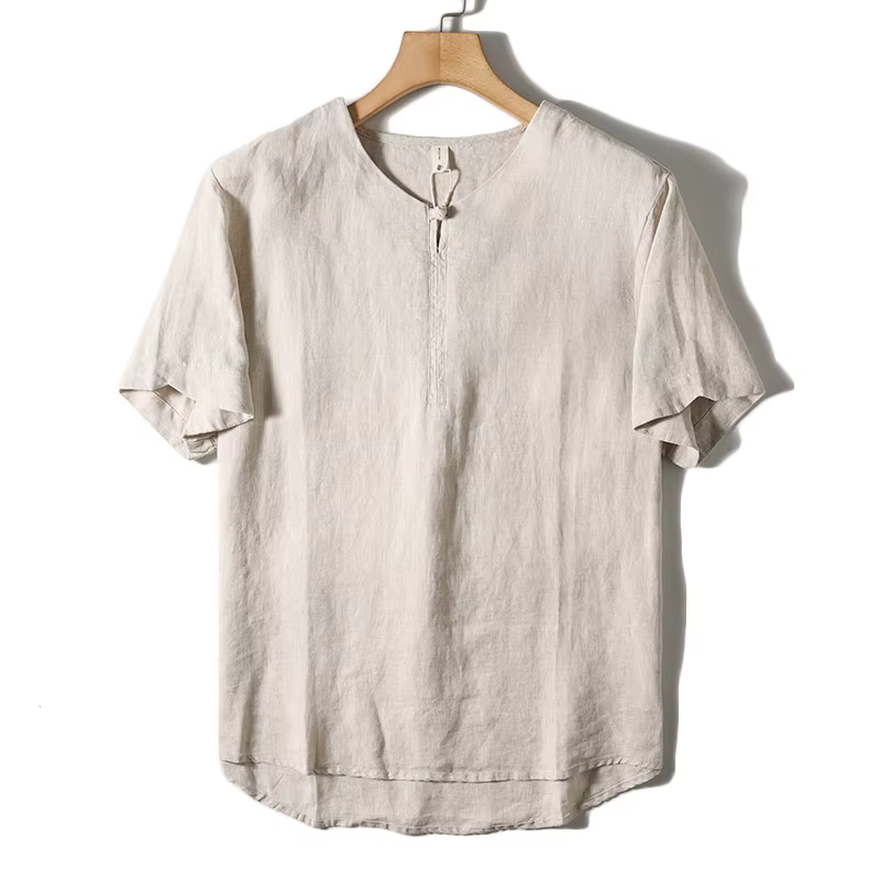 T-shirt 100% lin, mode outdoor