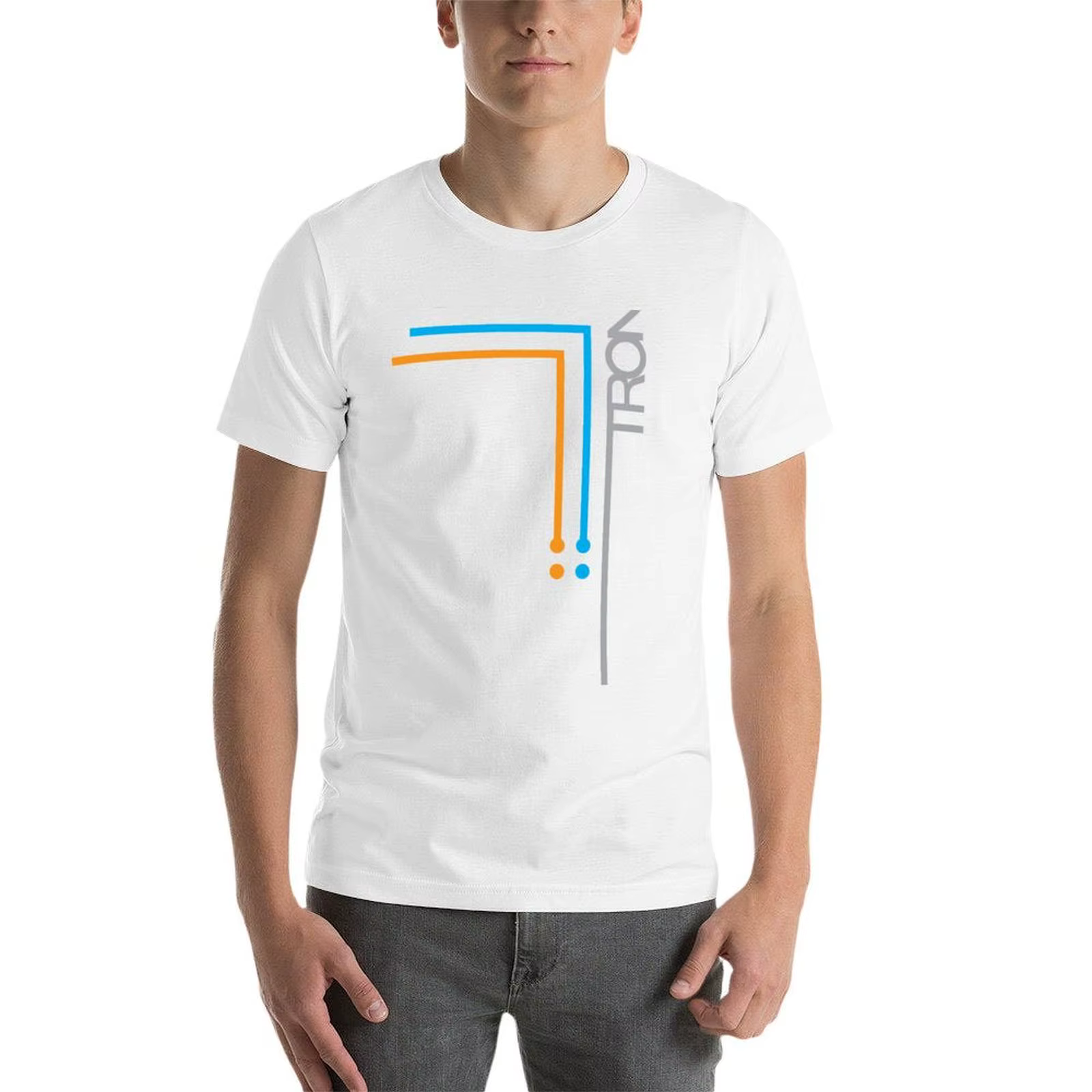 Tron T-Shirt t-shirts pour homme graphique vintage