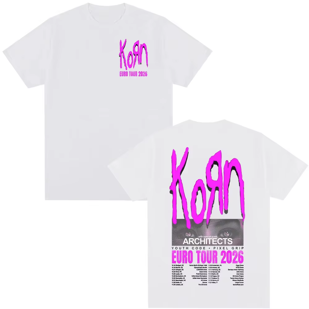 T-shirt Korn Tour Merch