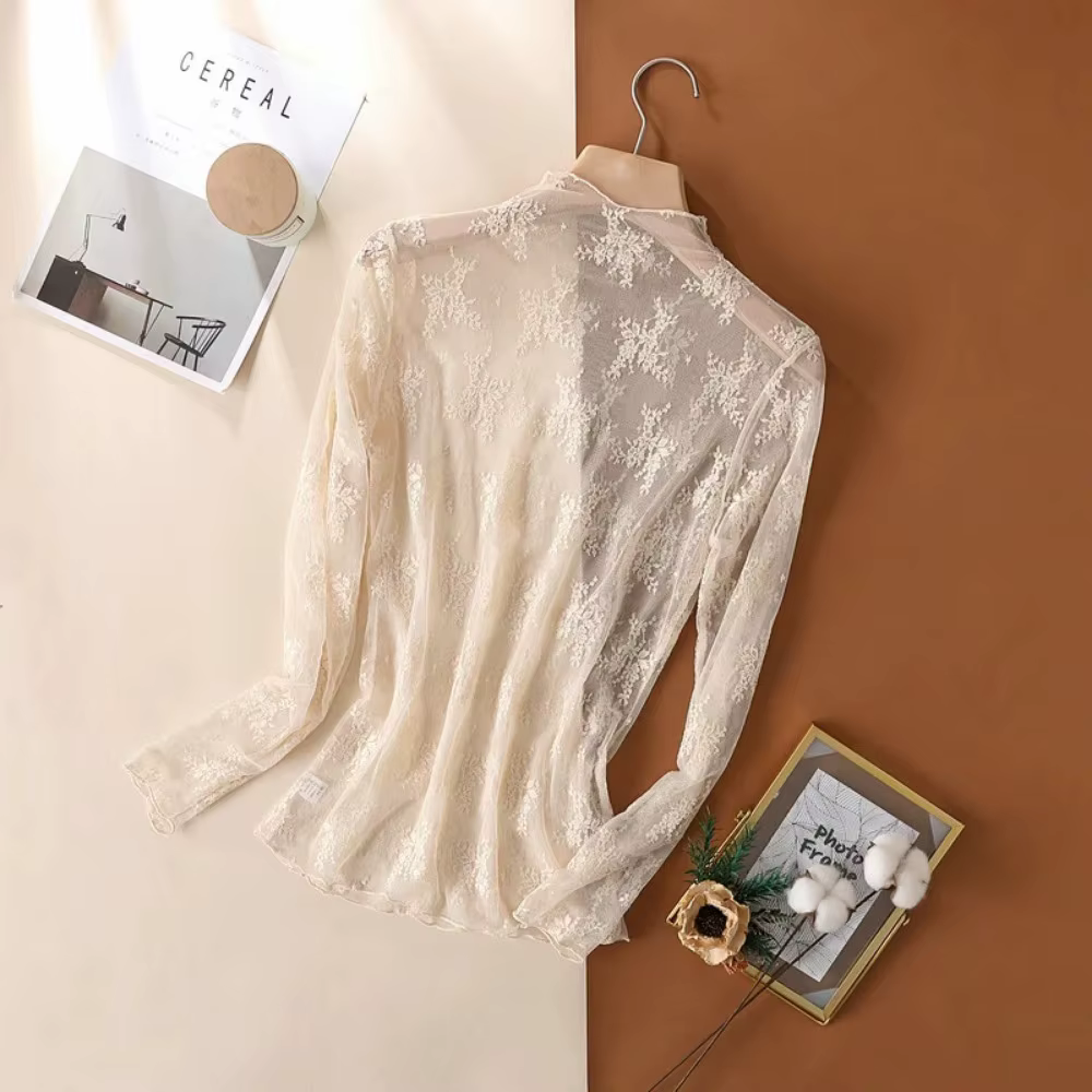 T-shirts en maille pour femmes à manches longues