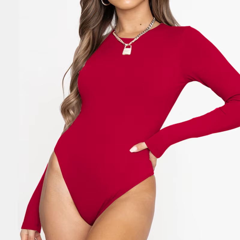 Body à manches longues pour femmes