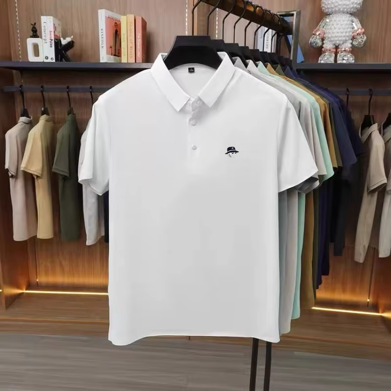 Polo de marque imprimé pour homme