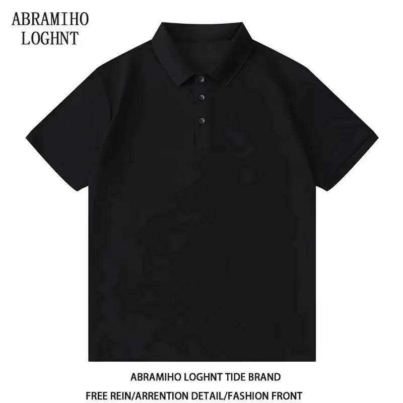 Polo à manches courtes pour homme avec imprimé de roses rouges et de épines