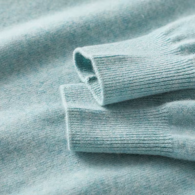 Pull en cachemire à col rond pour femme