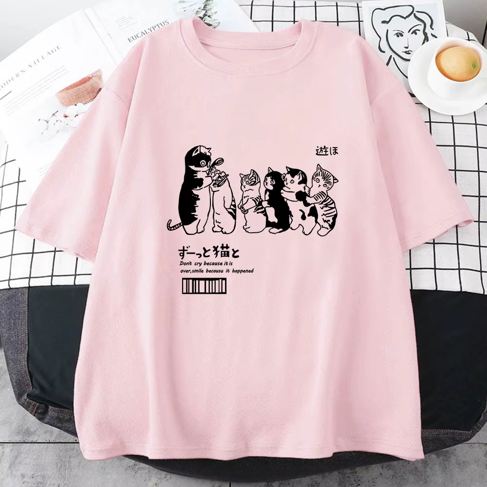 T-shirt Oversize à Manches Courtes pour Femme