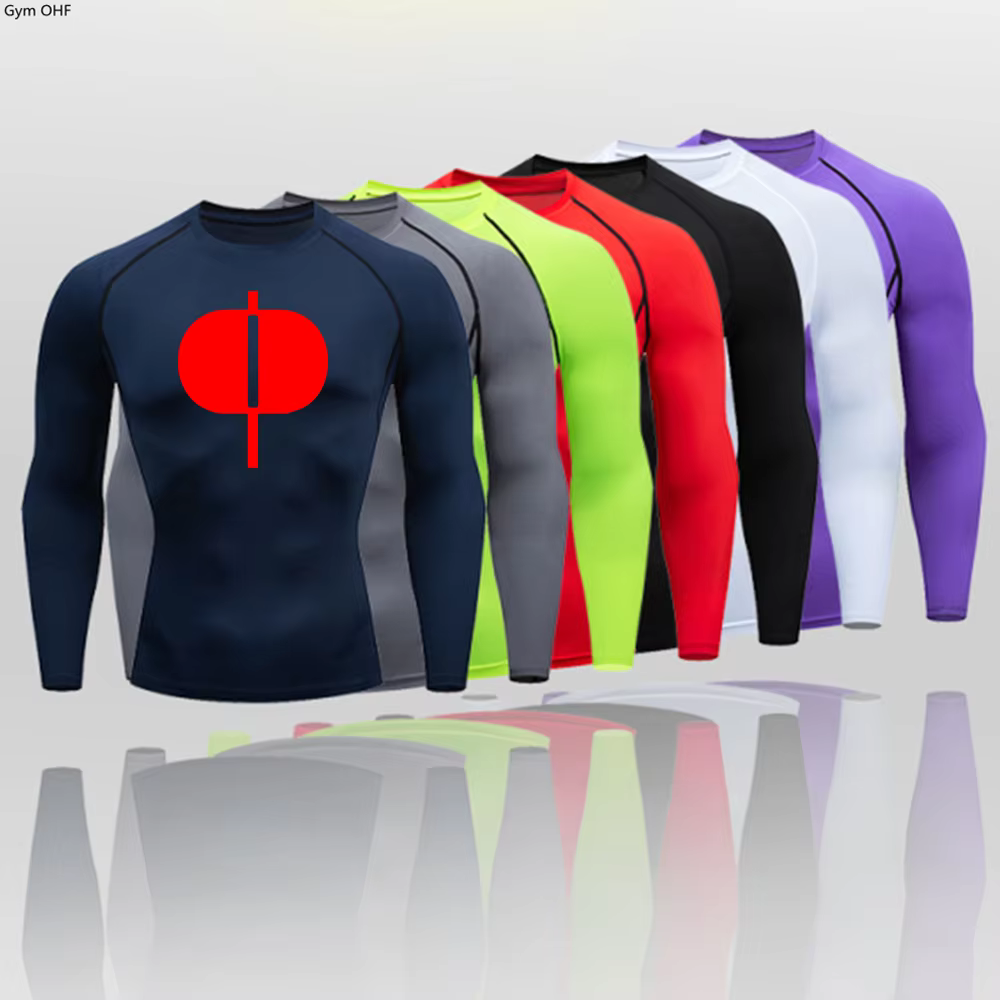 T-shirt de sport à séchage rapide pour hommes, chemise de course de cyclisme, boxe thaïlandaise, boxe thaïlandaise, gastronomie, chemises de compression, entraînement sportif