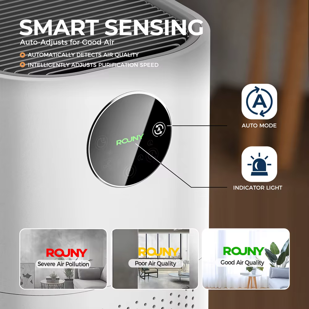 Purificateur d'air pour allergies à la maison