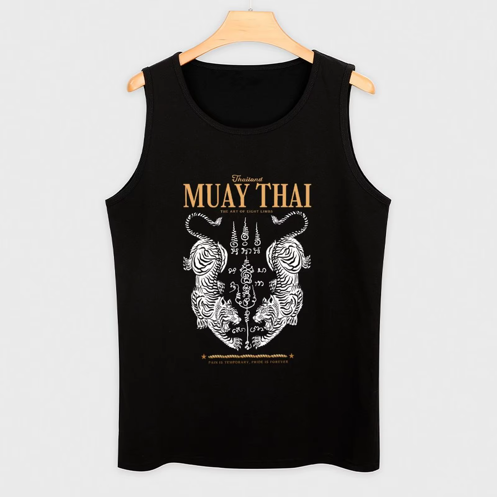 T-shirt classique Muay Thai Twin Tiger pour homme