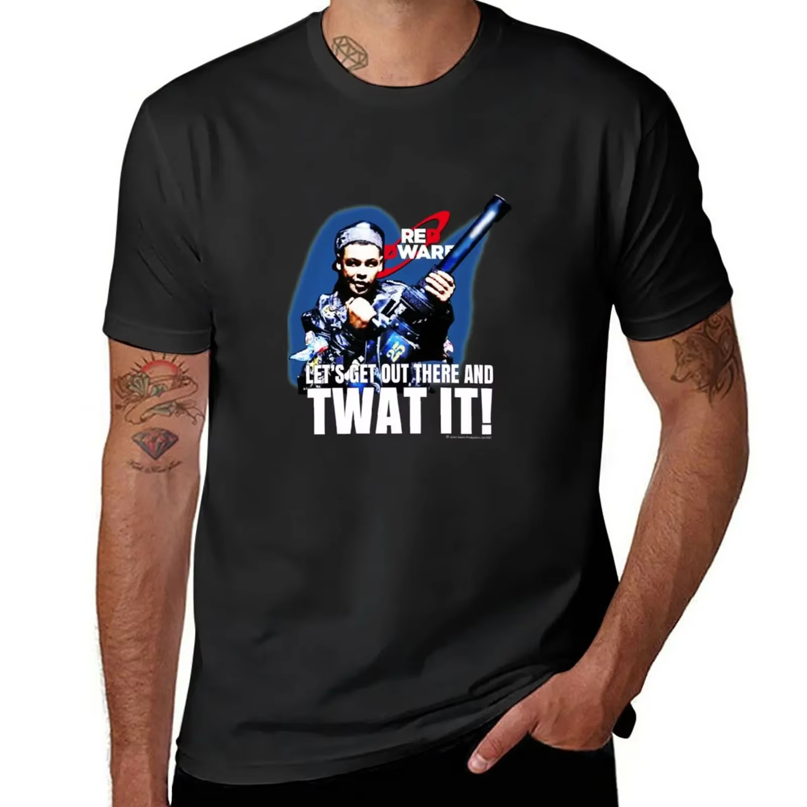 T-shirt nain rouge pour hommes