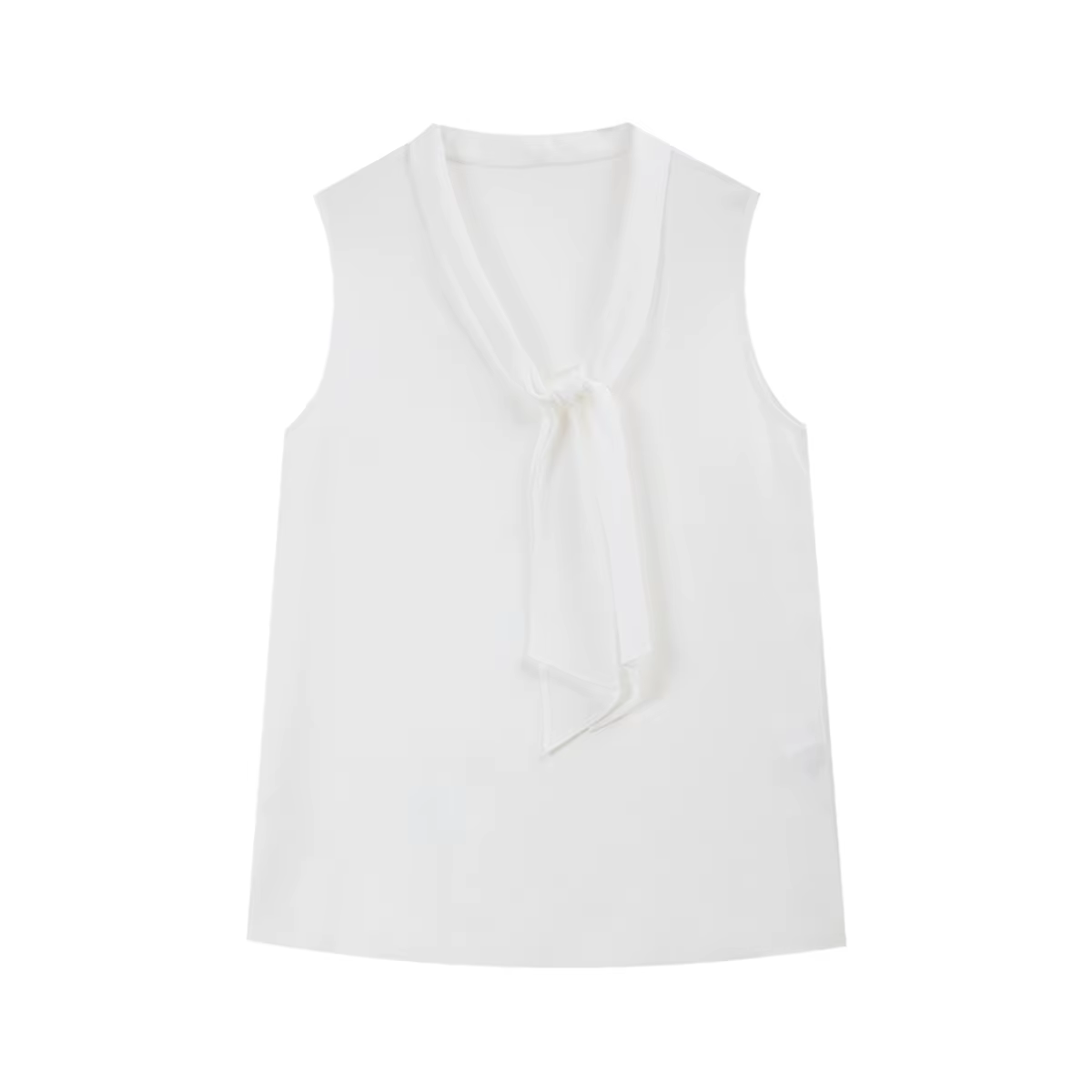 Chemisier sans manches blanc VIMLY pour femme
