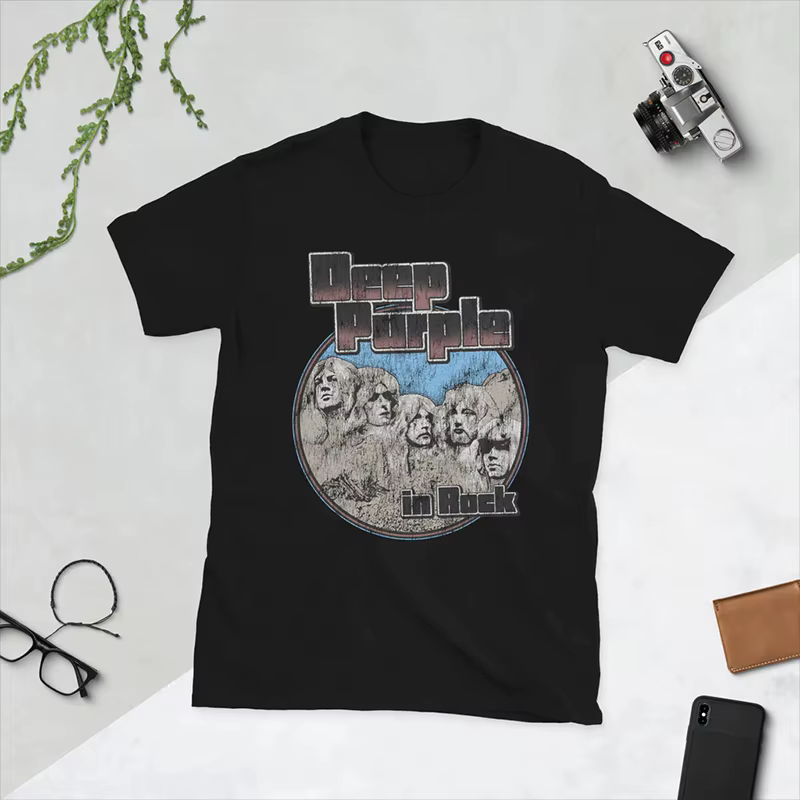 T-shirt ample à manches courtes pour homme