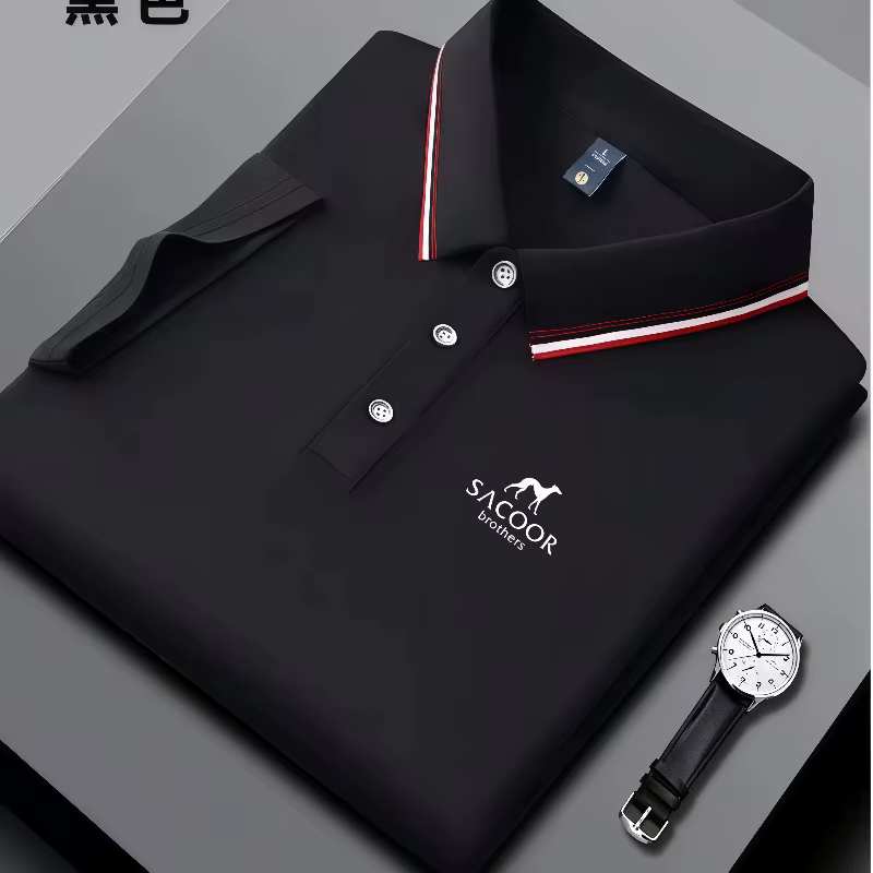 Polo d'été à manches courtes pour hommes