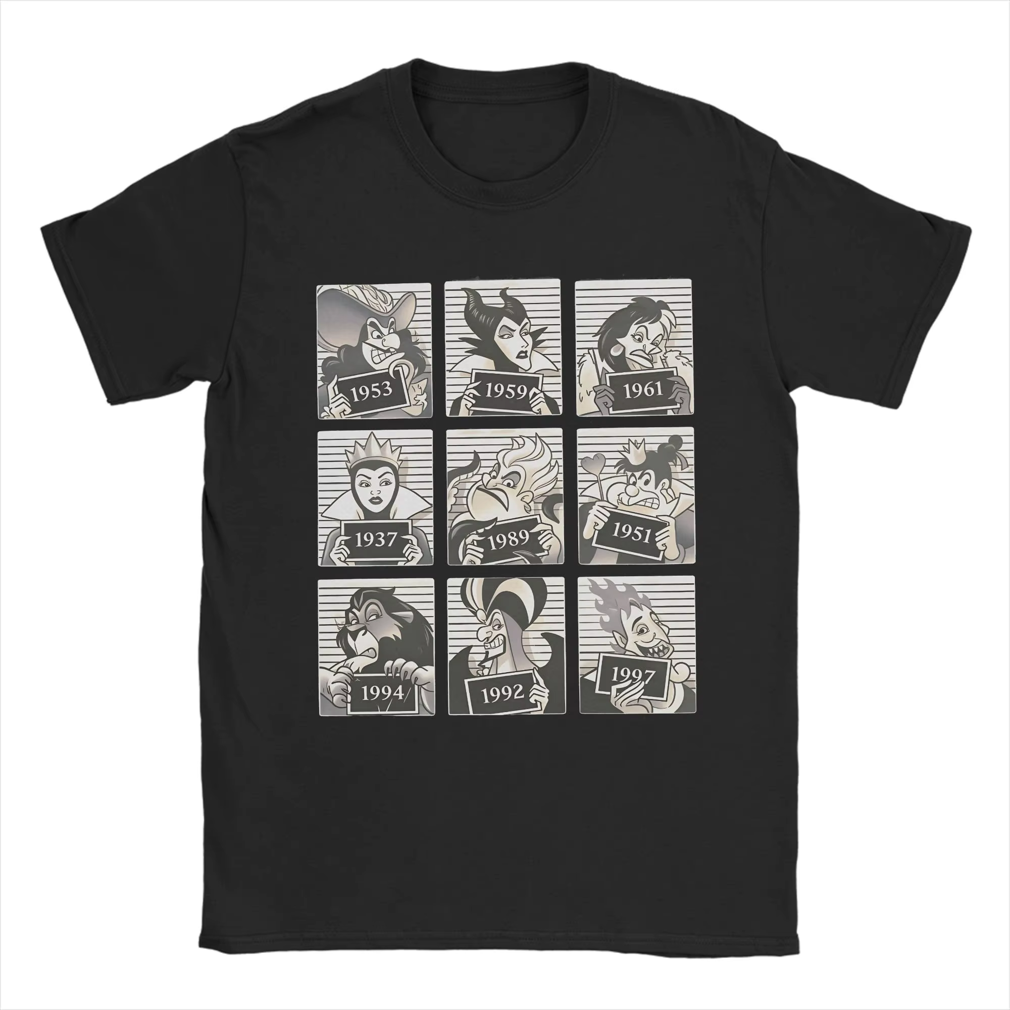 T-shirt en coton Villains pour homme